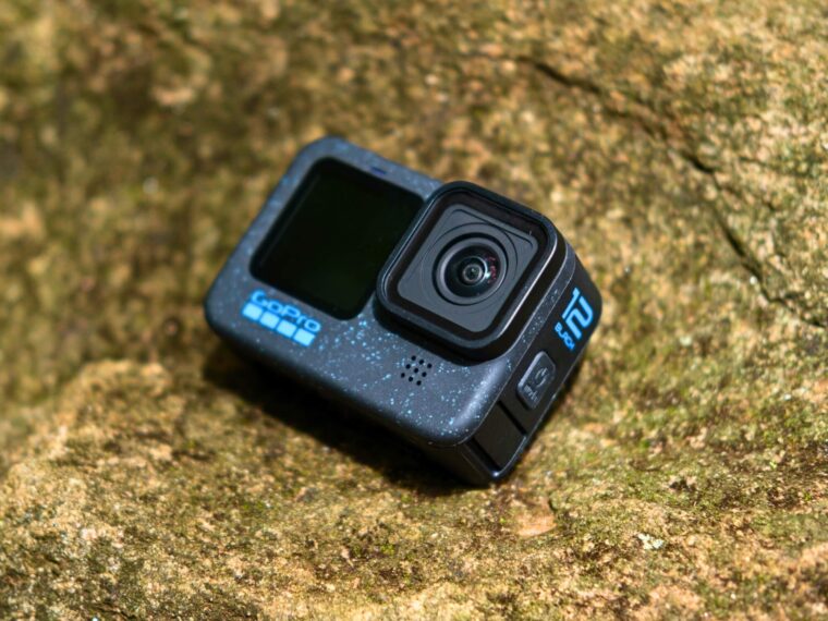 Gopro Hero12 Black 27Mp ওয়াটারপ্রুফ টাচ স্ক্রিন 5.3K অ্যাকশন ক্যামেরা - কুহুডাক ভ্রমণ শপ