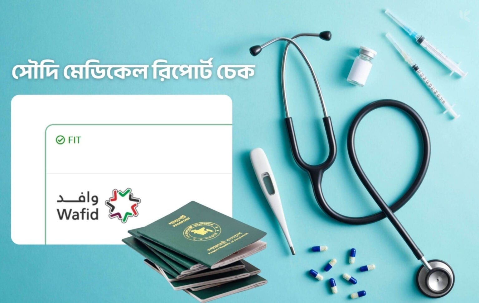 সৌদি মেডিকেল রিপোর্ট চেক - সম্পূর্ণ গাইড 1 সৌদি মেডিকেল রিপোর্ট চেক - কুহুডাক